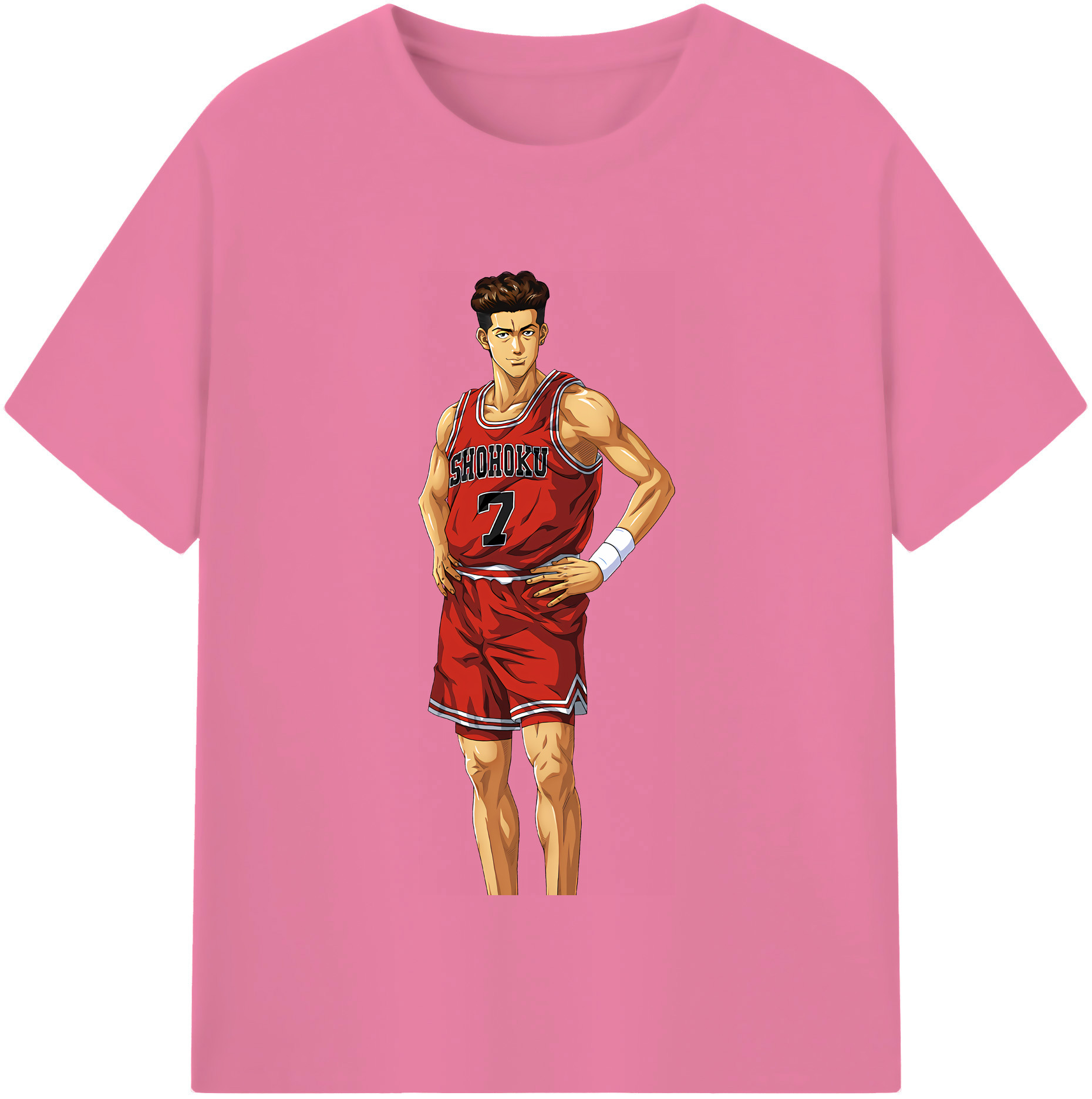 （画像用） SLAM DUNK／スラムダンク 綿100％半袖Tシャツ（フロントプリント）